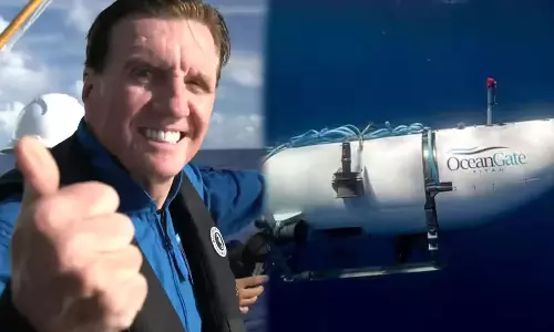 North Atlantic Ocean.,OceanGate,Titanic wreck,submersible trip to Titanic ,ടൈറ്റന്‍,ടൈറ്റാനിക് പര്യവേഷണം,ഓഷ്യന്‍ഗേറ്റ്,ലാറി കോണർ