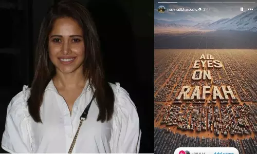 Nushrratt Bharuccha Faces Backlash for Posting All Eyes On Rafah