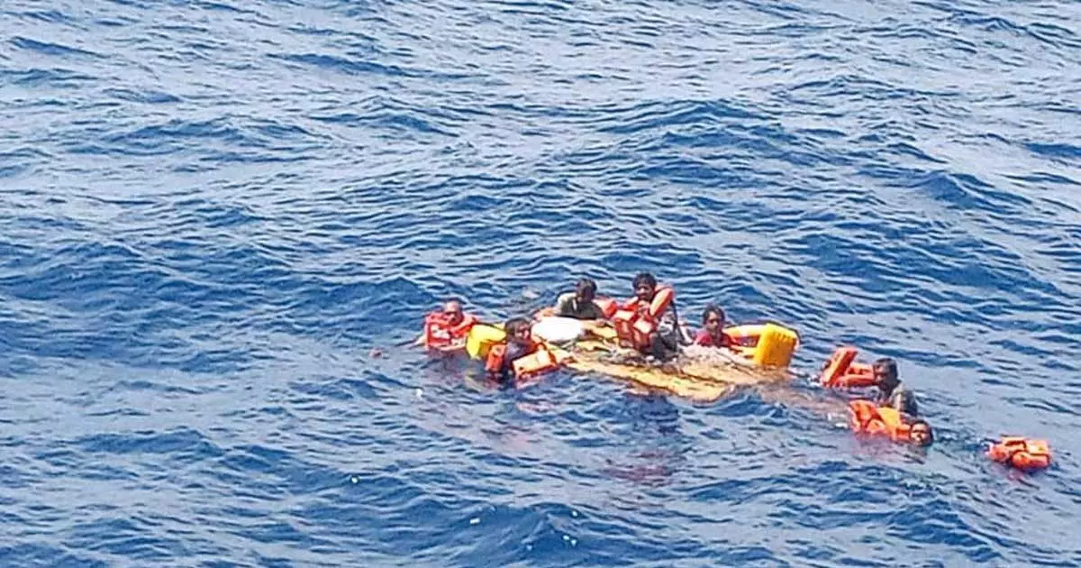 Indian ship wrecked near Socotra Deep, part of Yemen; One person is missing