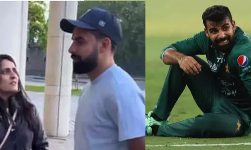 നിങ്ങൾ ഇങ്ങനെ അടിവാങ്ങുന്നത് കാണാനാവുന്നില്ല;പാക് താരം ഷതാബ് ഖാനോട് ആരാധിക-വീഡിയോ