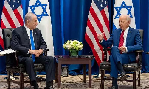 Benjamin Netanyahu, Joe Biden