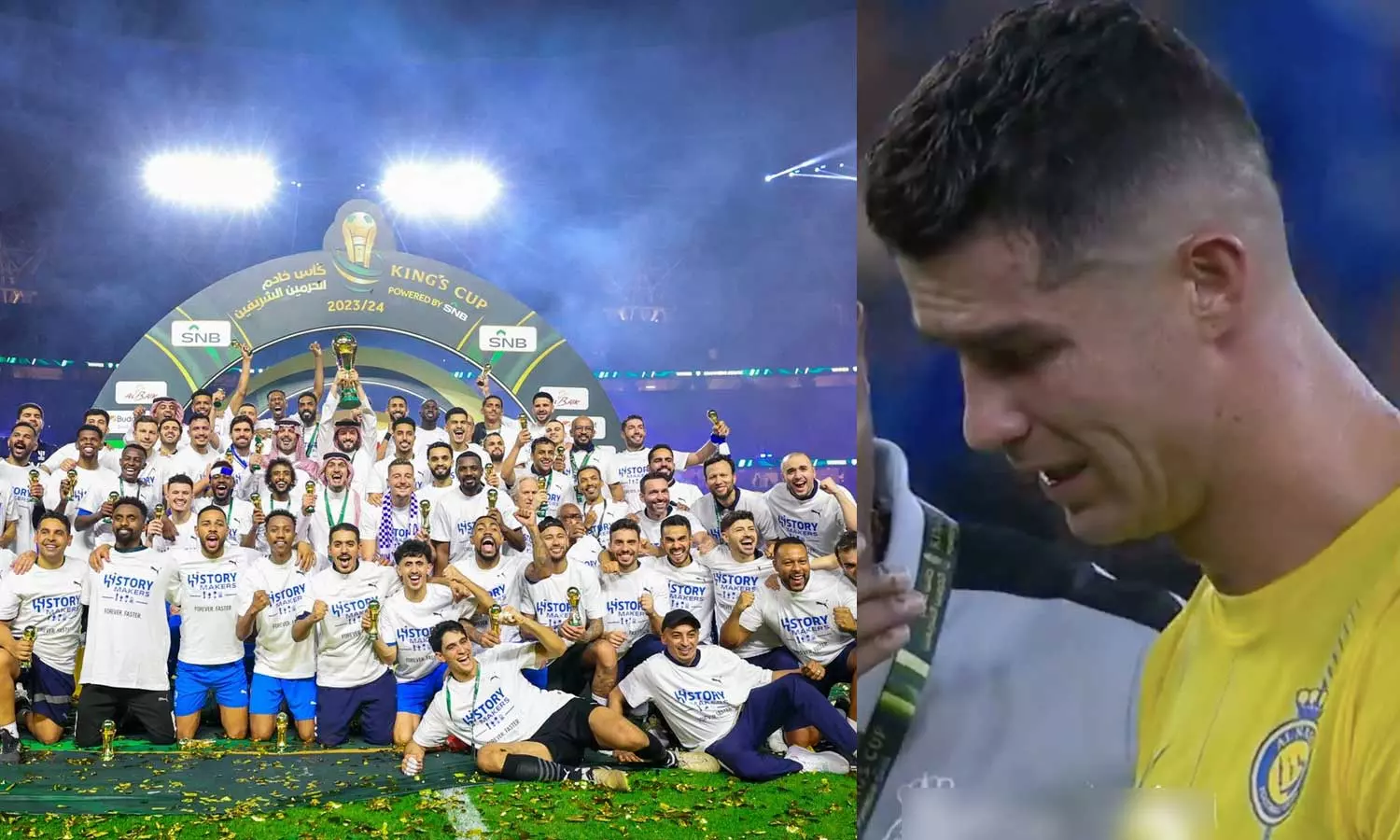 Al Hilal clinches King Cup beating Cristiano Ronaldos Al-Nassr in intense penalty shootout and dramatic final, Al Nassr vs Al Hilal Highlights, Kings Cup final