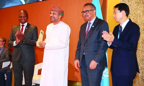 ലോകാരോഗ്യ സംഘടനയുടെ മൂന്ന് അവാർഡുകൾ കരസ്ഥമാക്കി ഒമാൻ