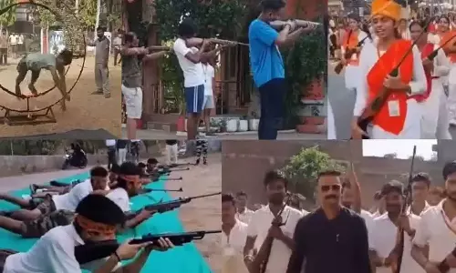 Hindutva outfits’ weapon training camps in BJP-ruled states