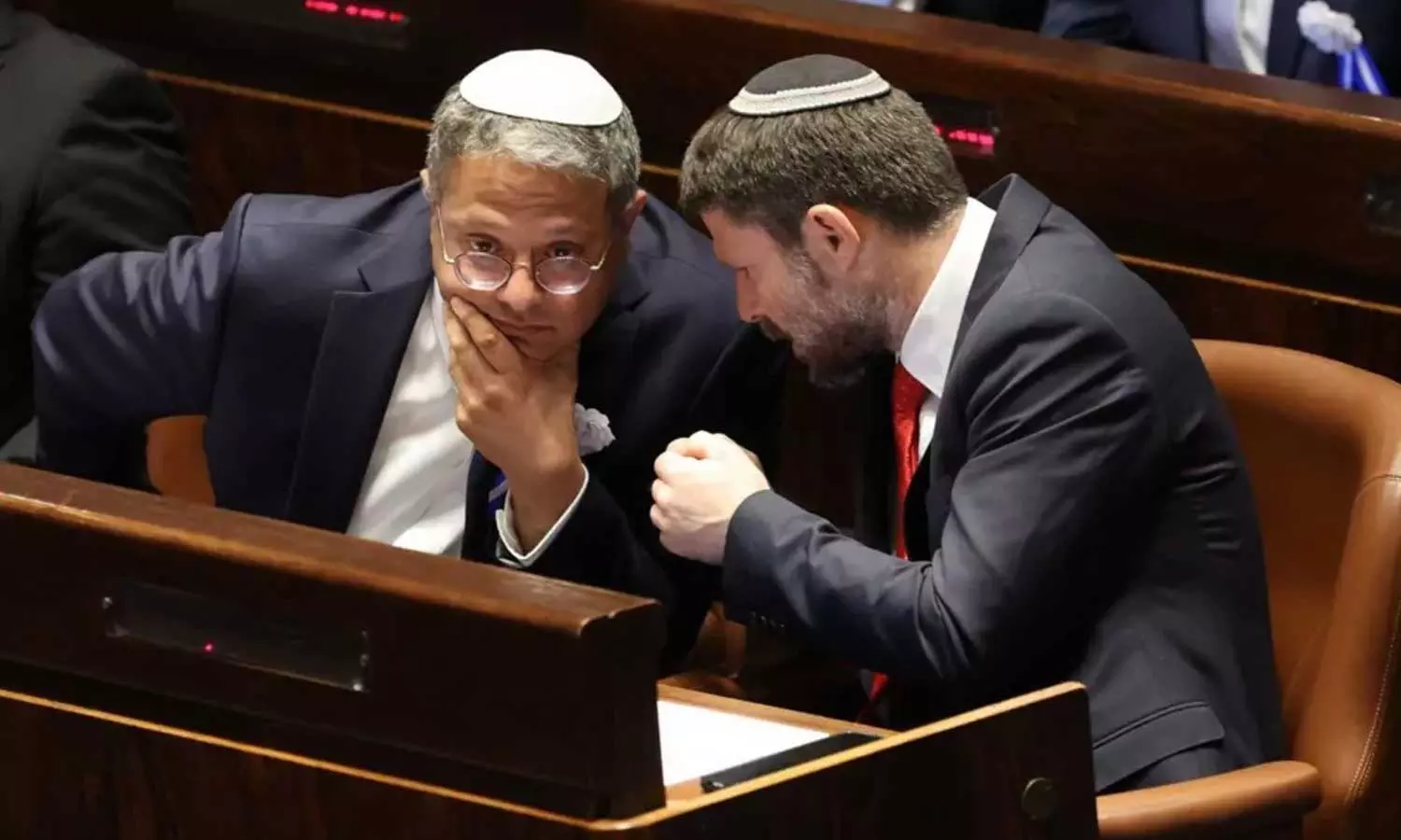 Itamar Ben-Gvir and Bezalel Smotrich Itamar Ben-Gvir and Bezalel Smotrich