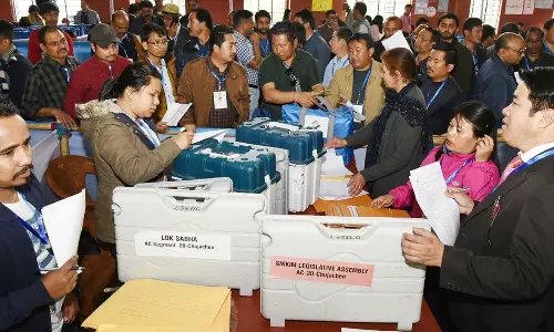 sikkim election counting