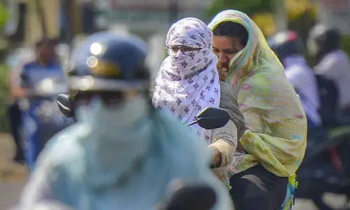 Extreme heat in North India