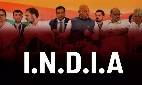 ആദ്യത്തെ ഫലസൂചനയെത്തി;  ഇന്‍ഡ്യ സഖ്യം മുന്നില്‍