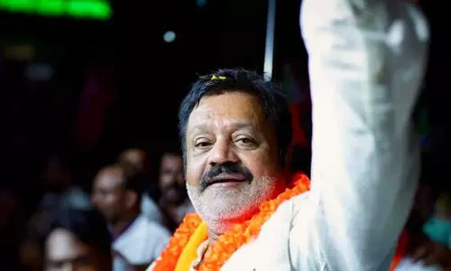 Suresh Gopi is ahead in Thrissur