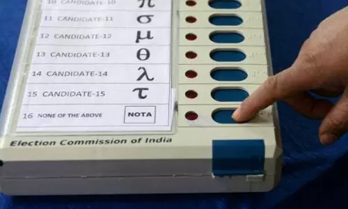 NOTA surpasses 1.71 Lakh as counting progresses in Madhya Pradeshs Indore after Congresss candidates withdrawal, Elections 2024, Lok Sabha 2024, Lok Sabha election results 2024 NOTA surpasses 1.71 Lakh as counting progresses in Madhya Pradeshs Indore after Congresss candidates withdrawal, Elections 2024, Lok Sabha 2024, Lok Sabha election results 2024