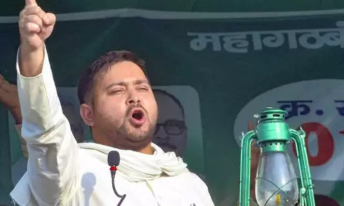 Tejashwis fight has no results in Bihar as nda leading Tejashwis fight has no results in Bihar as nda leading