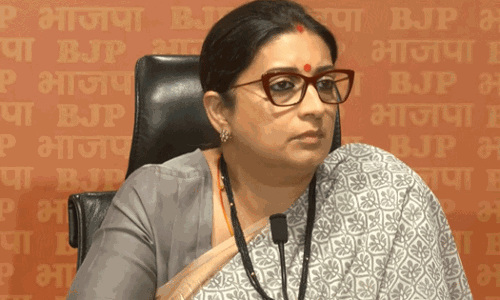 Lok Sabha Election Results: Union Minister Smriti Irani Trails In Amethi