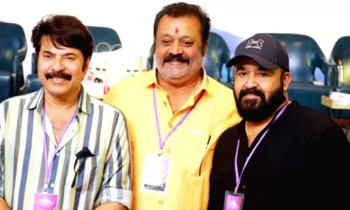 Mammootty and Mohanlal congratulate Suresh Gopi Mammootty and Mohanlal congratulate Suresh Gopi