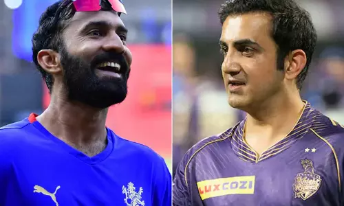 ഞാൻ കണ്ടതിൽ വച്ച് ഏറ്റവും കുഴിമടിയനായ കളിക്കാരൻ; ഗംഭീറിനെ ട്രോളി കാർത്തിക്ക്