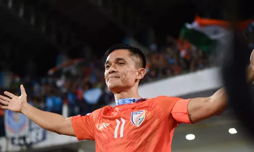 India Gears Up For Sunil Chhetri