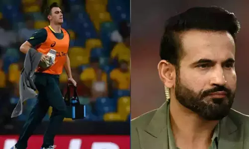 വെള്ളം ചുമന്ന് ഗ്രൗണ്ടിലിറങ്ങി പാറ്റ് കമ്മിൻസ്; കയ്യടിച്ച് സോഷ്യൽ മീഡിയ