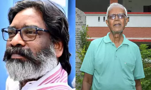 Former Jharkhand CM Hemant Sorens social media post claims he is being oppressed like Stan Swamy who died in custody Former Jharkhand CM Hemant Sorens social media post claims he is being oppressed like Stan Swamy who died in custody