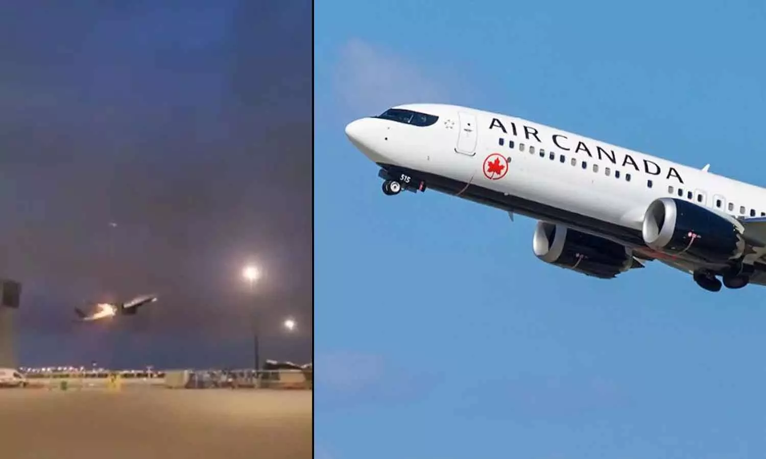 Air Canada flight Air Canada flight