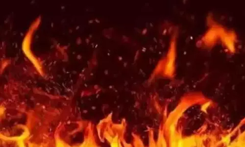 A fire broke out in a labor camp owned by a Malayali in Kuwait