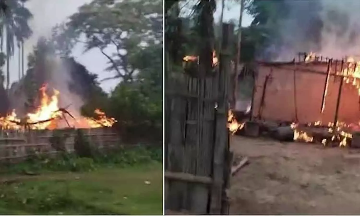 മണിപ്പൂരിൽ വീണ്ടും സംഘർഷം; ജിരിബാം മേഖലയിൽ എഴുപതോളം വീടുകൾക്ക് തീയിട്ടു മണിപ്പൂരിൽ വീണ്ടും സംഘർഷം; ജിരിബാം മേഖലയിൽ എഴുപതോളം വീടുകൾക്ക് തീയിട്ടു