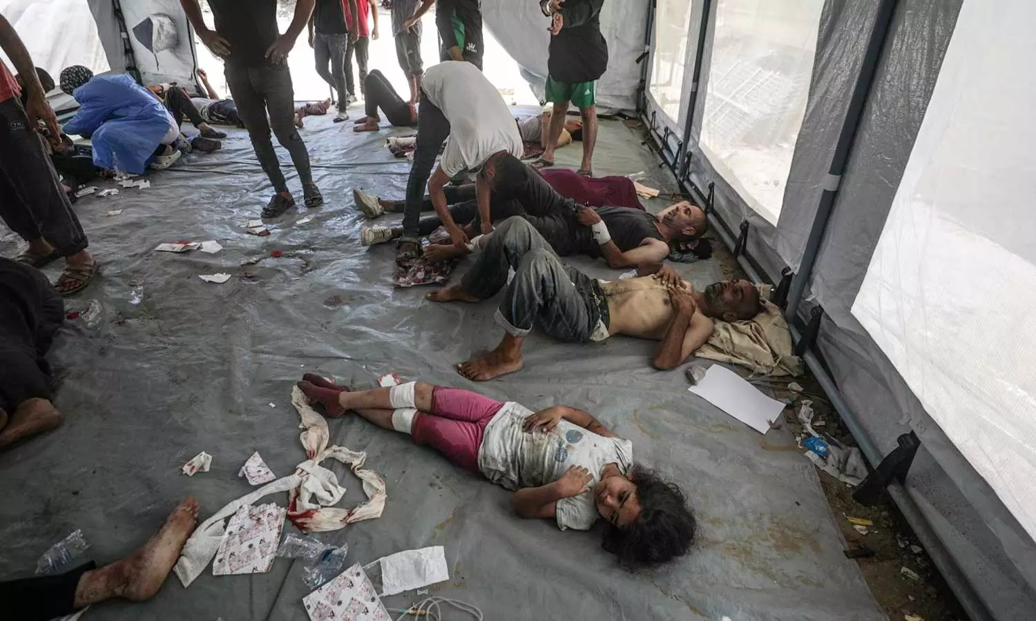 More than 200 Palestinians killed as Israel attacks Nuseirat refugee camp, rescues four Gaza hostages, Israel Nuseirat attacks, Israel attack on Gaza More than 200 Palestinians killed as Israel attacks Nuseirat refugee camp, rescues four Gaza hostages, Israel Nuseirat attacks, Israel attack on Gaza