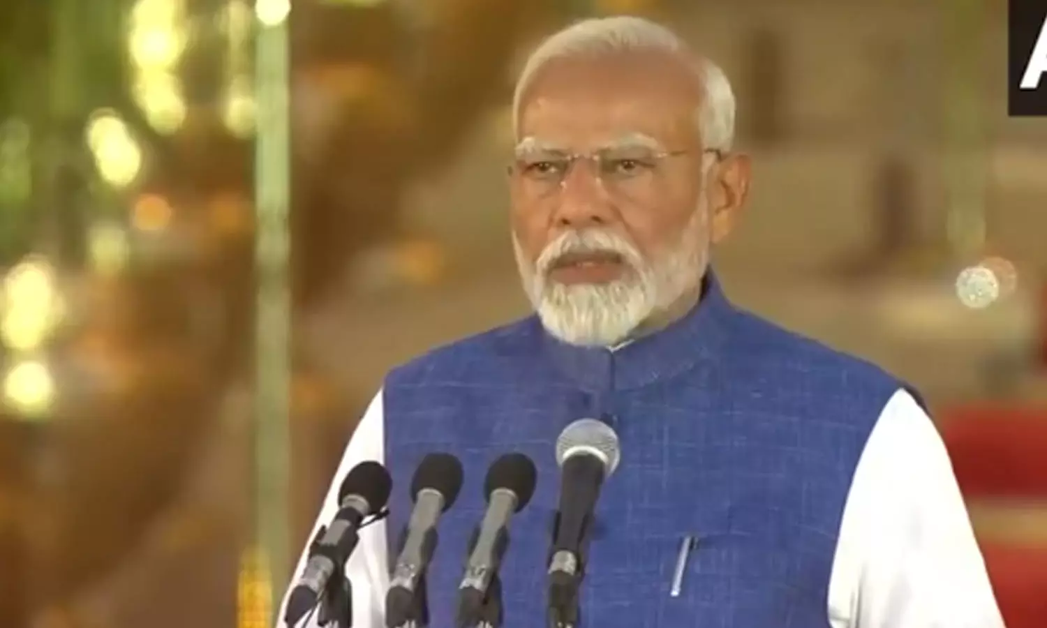 മൂന്നാം മോദി സർക്കാര്‍ അധികാരത്തില്‍; രണ്ടാമന്‍ രാജ്‍നാഥ് സിങ്