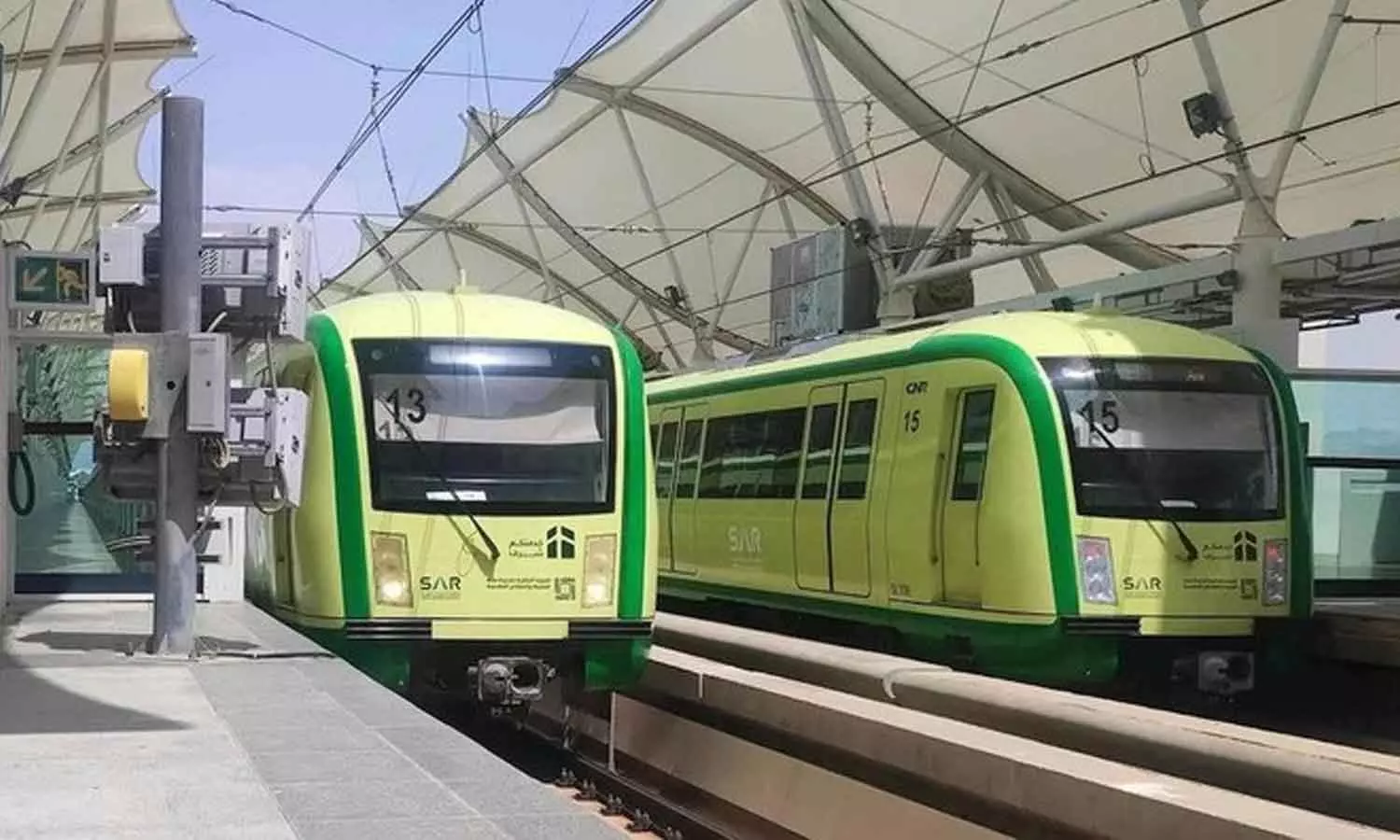 Mashaer Metro train ready to serve Hajj pilgrims in holy city Mashaer Metro train ready to serve Hajj pilgrims in holy city