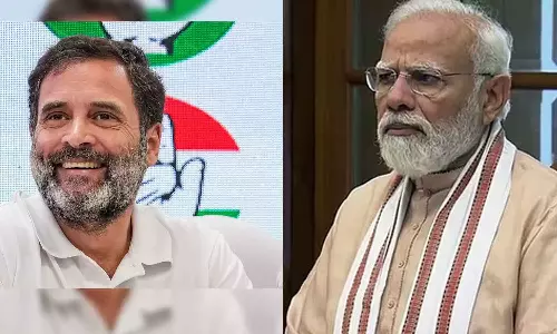 Rahul Gandhi and Narendra Modi