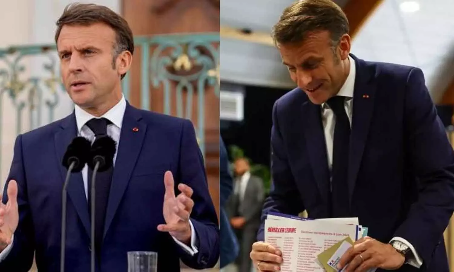 പാർലമെന്റ് പിരിച്ചുവിട്ടു; തെരഞ്ഞെടുപ്പ് പ്രഖ്യാപിച്ച് ഫ്രഞ്ച് പ്രസിഡന്റ് ഇമ്മാനുവൽ മാക്രോൺ