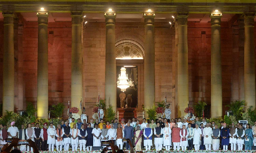 third modi government comes to power 72 people took oath including 30 cabinet ministers