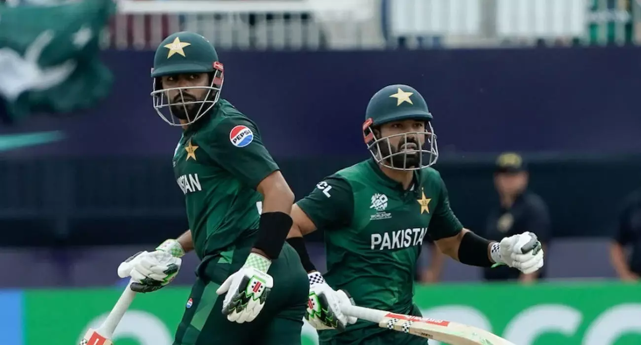 റിസ്വാന് അർധസെഞ്ച്വറി; ട്വന്റി 20 ലോകകപ്പിൽ പാകിസ്താന് ആദ്യ ജയം റിസ്വാന് അർധസെഞ്ച്വറി; ട്വന്റി 20 ലോകകപ്പിൽ പാകിസ്താന് ആദ്യ ജയം