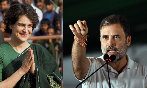 Rahul Gandhi anf priyanka gandhi