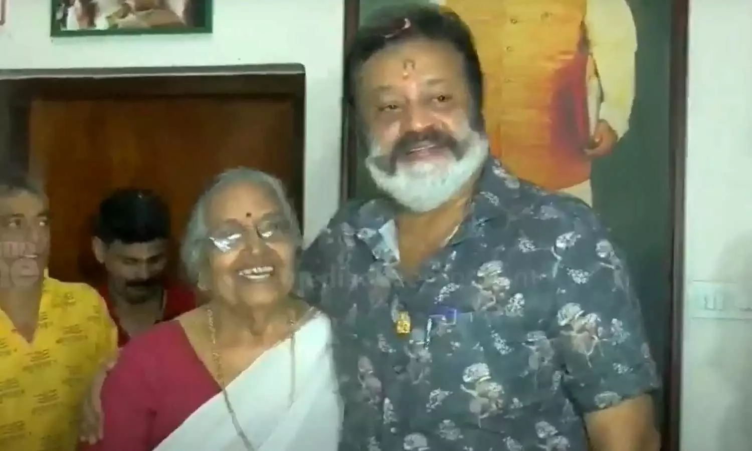 Suresh Gopi visited the house of EK Nayanar