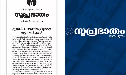വയനാട്ടിൽ കോ​ൺഗ്രസ് മുസ്‌ലിം സ്ഥാനാർഥിയെ പരിഗണിക്കണമെന്ന് ‘സുപ്രഭാതം’