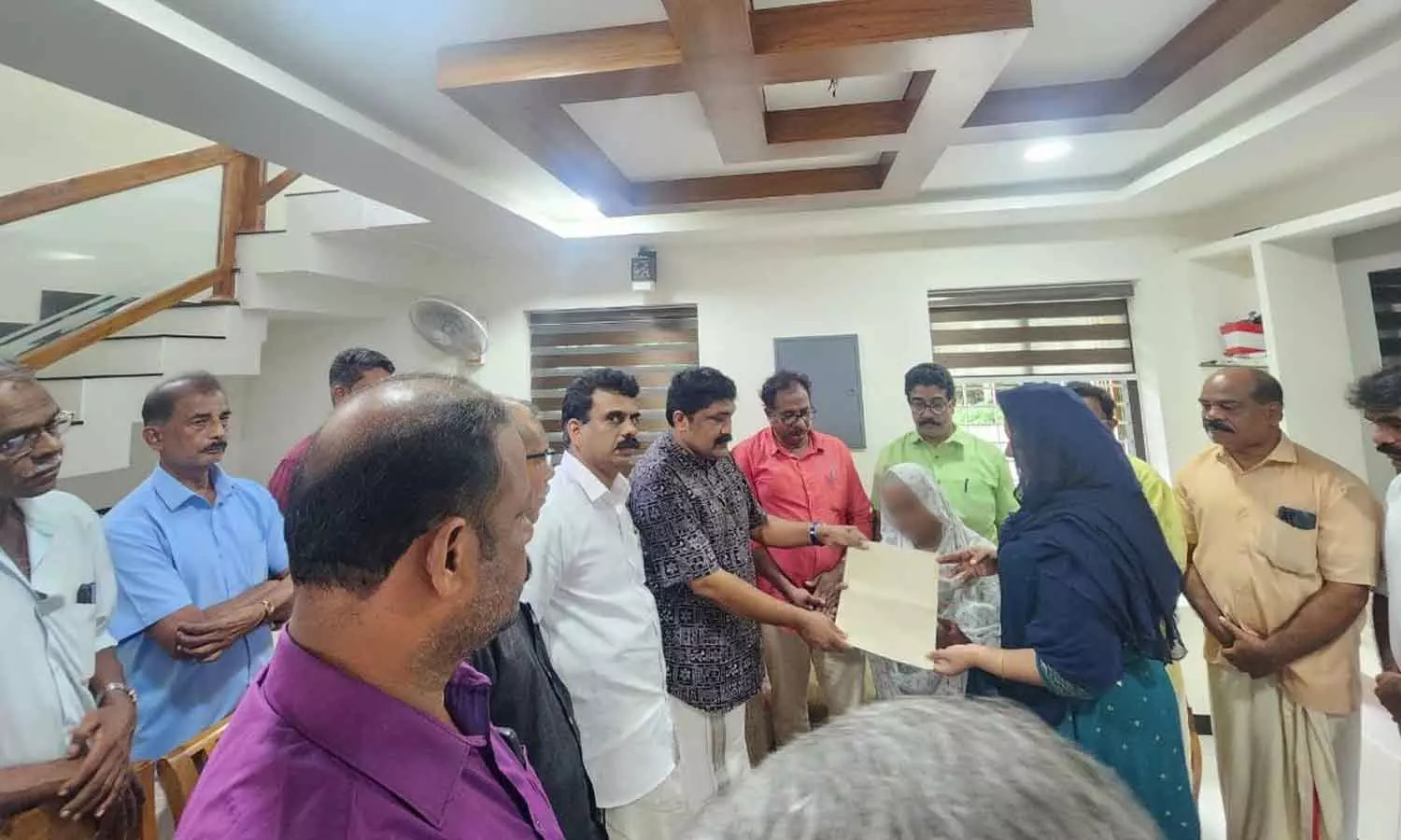 Sudheer Sultan family support fund handed over Sudheer Sultan family support fund handed over