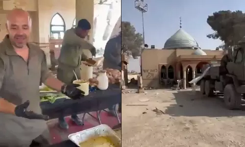 റഫയിലെ മസ്ജിദ് റെസ്റ്റോറന്റാക്കി ഇസ്രായേൽ സേന; ഇതുവരെ തകർത്തത് ആയിരത്തിലേറെ പള്ളികൾ