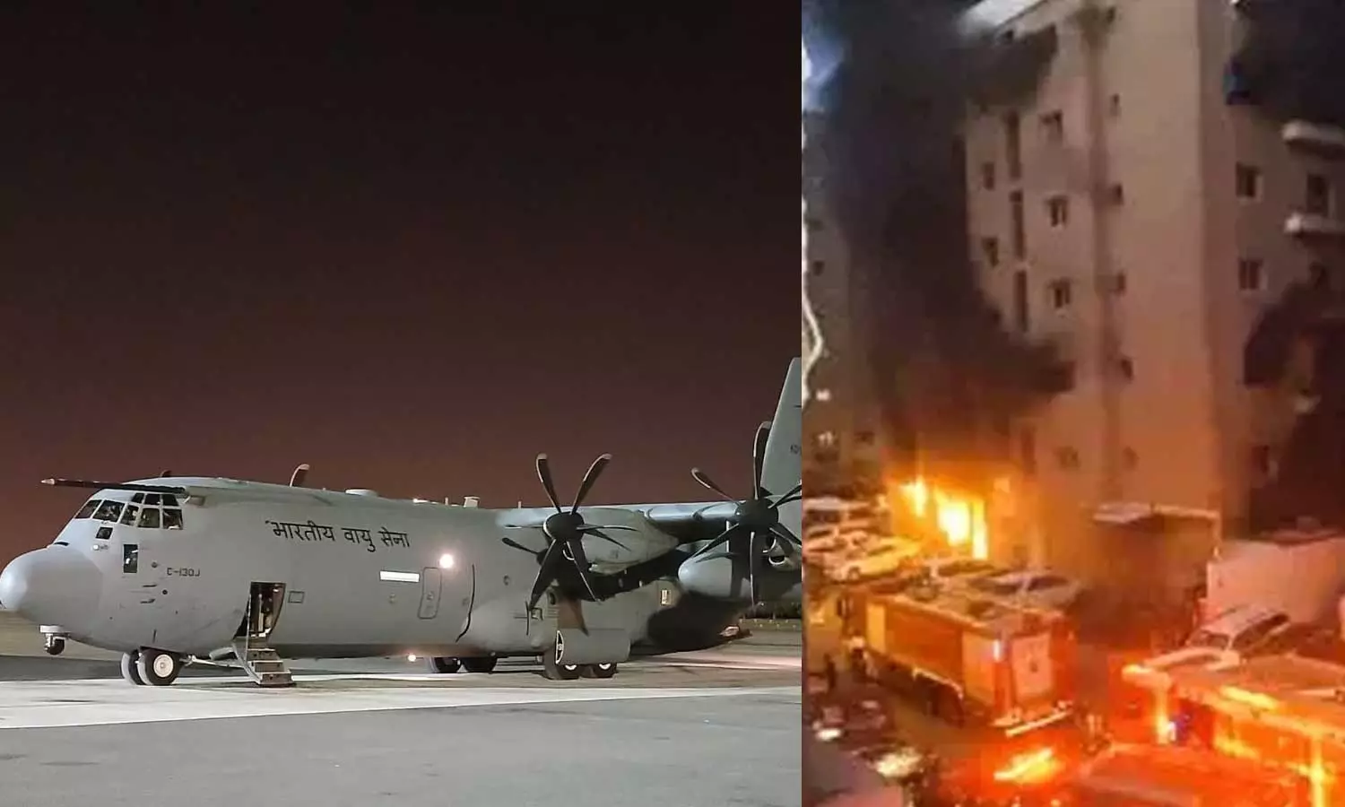 kuwait fire the bodies of indians will reach kochi on friday morning