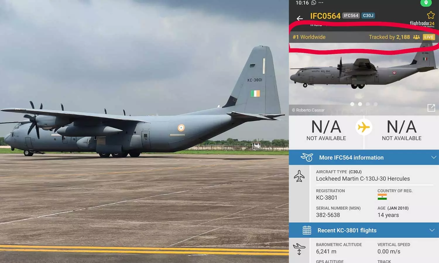 More than 2000 people tracked the movement of the plane with bodies of Indians after kuwait fire tragedy