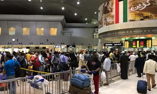 കുവൈത്ത് അന്താരാഷ്ട്ര വിമാനത്താവളം വഴിയുള്ള യാത്രക്കാരുടെ എണ്ണത്തിൽ വർധനവ്‌