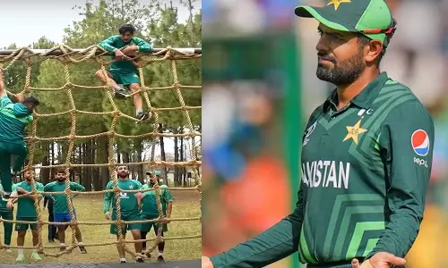 സൈന്യത്തിനൊപ്പം പരിശീലിച്ചതിന് ഇതിനായിരുന്നോ? പാക് ടീമിനെതിരെ തിരിഞ്ഞ് ആരാധകര് സൈന്യത്തിനൊപ്പം പരിശീലിച്ചതിന് ഇതിനായിരുന്നോ? പാക് ടീമിനെതിരെ തിരിഞ്ഞ് ആരാധകര്