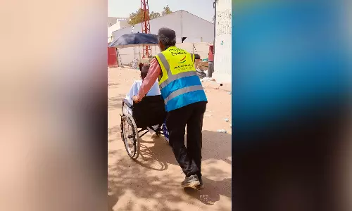 അറഫയിലും മിനായിലും സേവനനിരതരായി പ്രവാസി വെൽഫെയർ വളണ്ടിയർമാർ