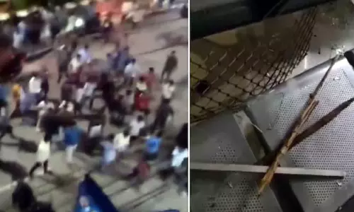 Hinduthwa Mob attacks madrasa in Telangana over alleged animal sacrifice