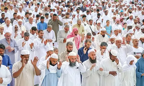 Eid was also celebrated in Saudi Arabia to renew the memory of self-sacrifice