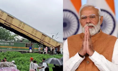 Bengal train accident; PM Modi expresses grief