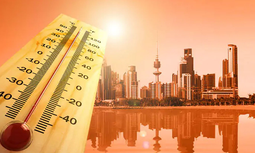 നോ രക്ഷ!; കുവൈത്തിൽ വരും ദിവസങ്ങളിലും ചൂട് കനക്കും