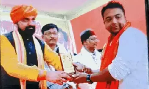 NEET Question Paper Leak Case Accused Amit Anand with Bihar Deputy Chief Minister