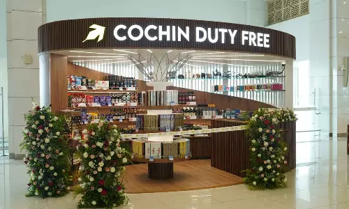 Cochin duty free new shop started in Kochi airport