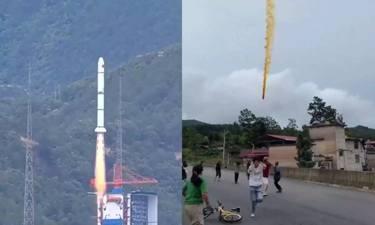 Part of rocket carrying China-France satellite crashes near residential area, Long March 2-C rocket, Space Variable Objects Monitor, SVOM, China-France satellite accident,