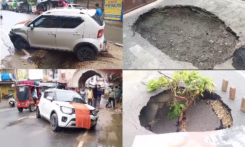 Roads around Ram Temple Damaged just after six months from Inauguration