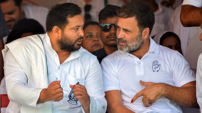 Rahul Gandhi-Tejashwi Yadav Rahul Gandhi-Tejashwi Yadav